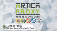 ARTICA Proxy v4 : Les ACLs de liste blanches/noires et le NoTrack by Artica Proxy V4